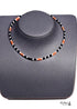 Boho Necklace, Tila Bead Choker, Color of Life